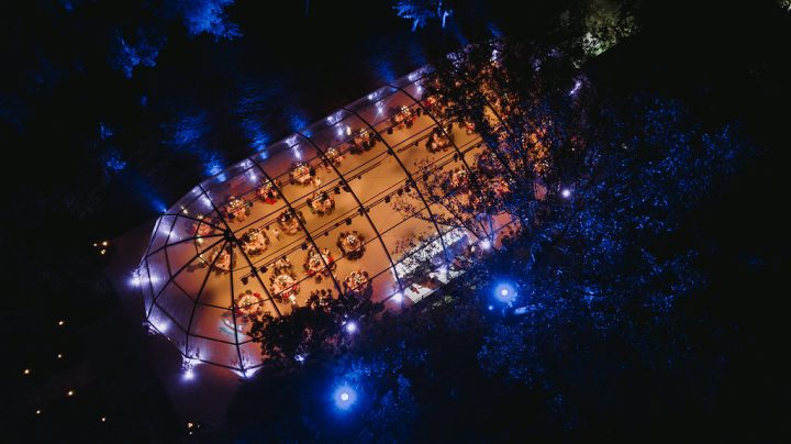 Cúpula on es va fer el banquet