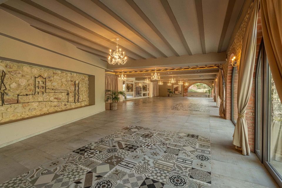 Molí d'en Borràs, la sala més gran de La Farinera Sant Lluís