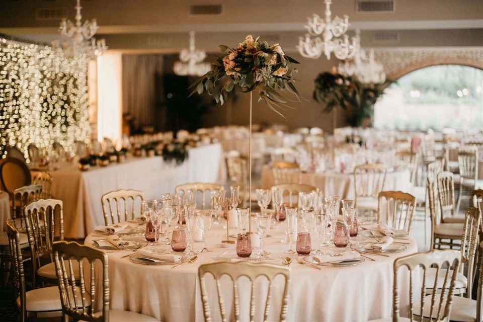 Taules d'un casament al Molí d'en Borràs