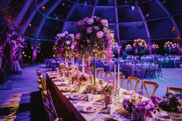 Banquet de casament en una cúpula