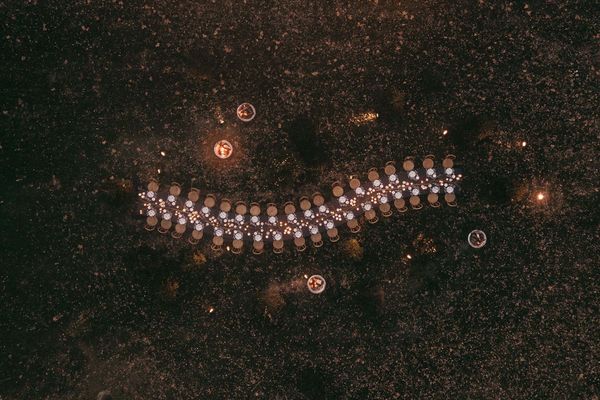 Taula espectacular per convidats